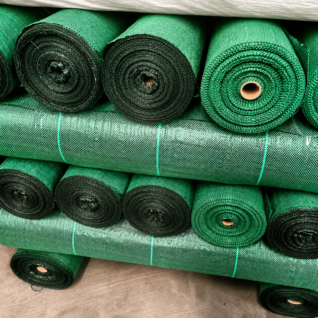 Canvas and shade net rolls