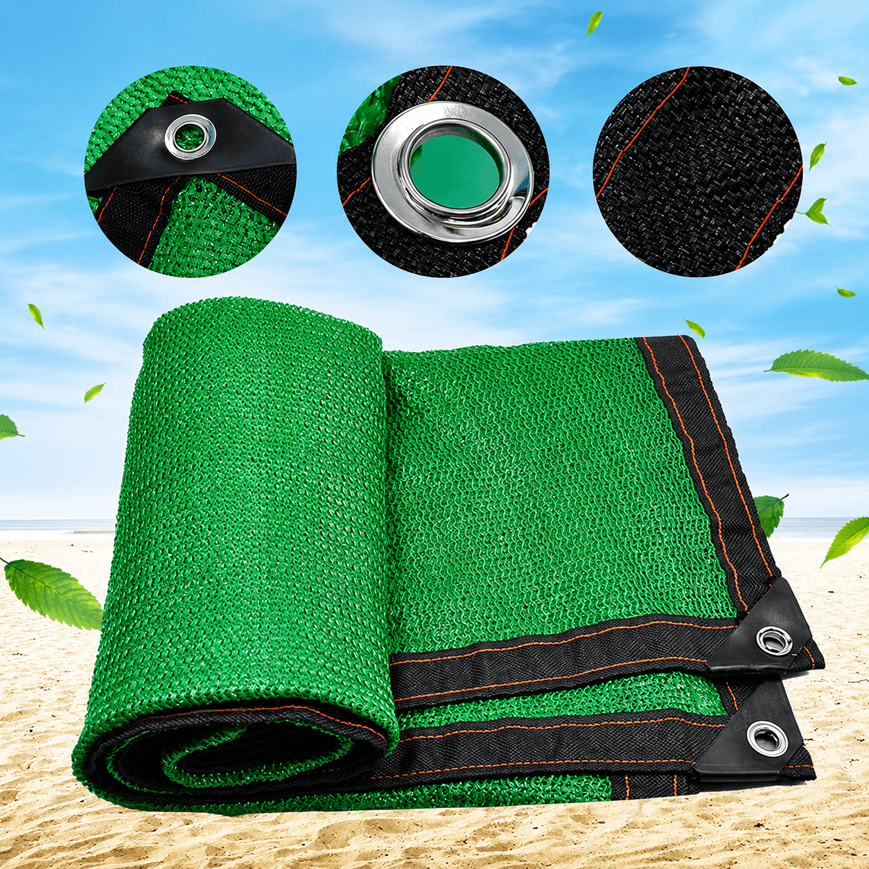 Sun shade net material details